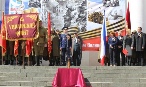 Феодосия встретила участников патриотической акции «Дорогами Победы»